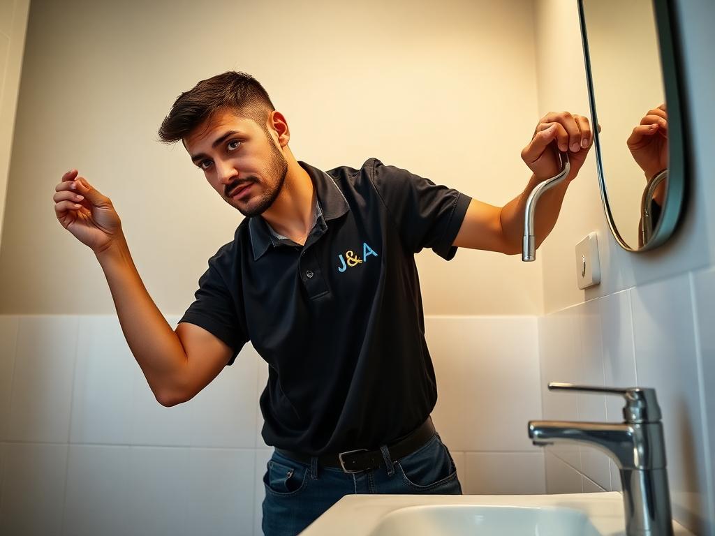 Installing a bathroom vanity and faucet